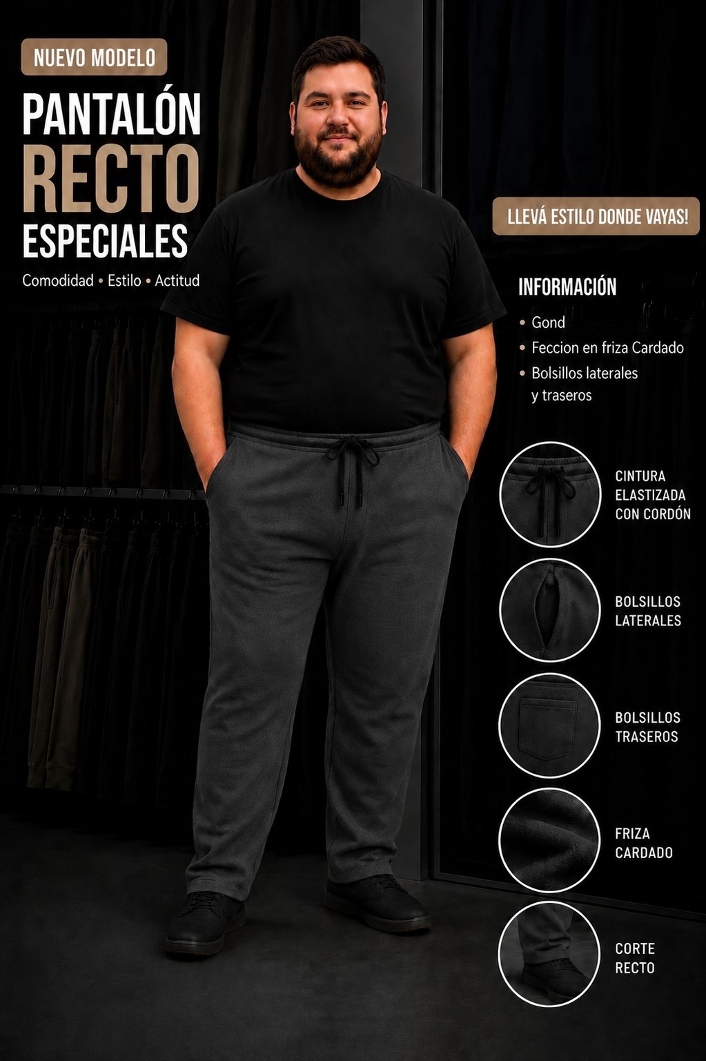 Pantalom Recto Especiales - Imagen 3