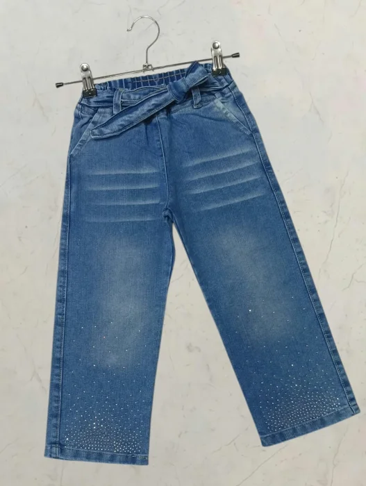 Wide Leg Strass