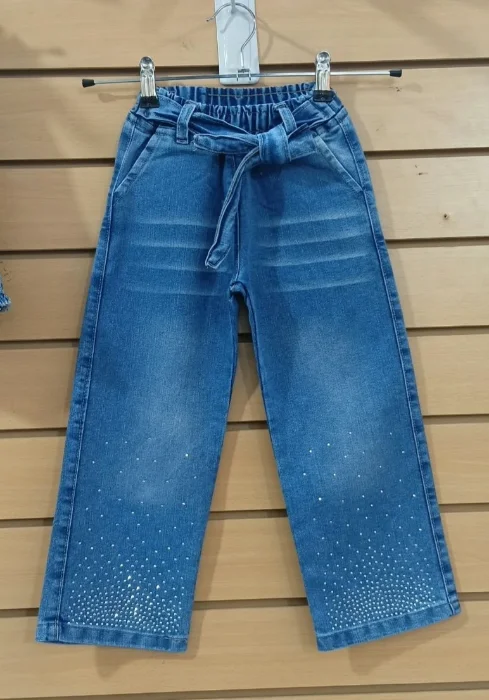 Wide Leg Strass
