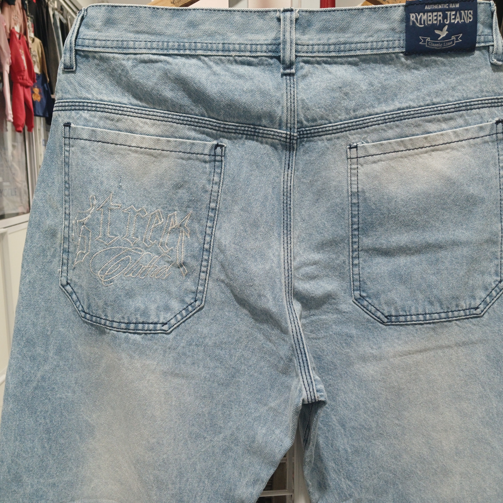 Pantalón Baggy Bordado Street y Red Aracnido - Imagen 4