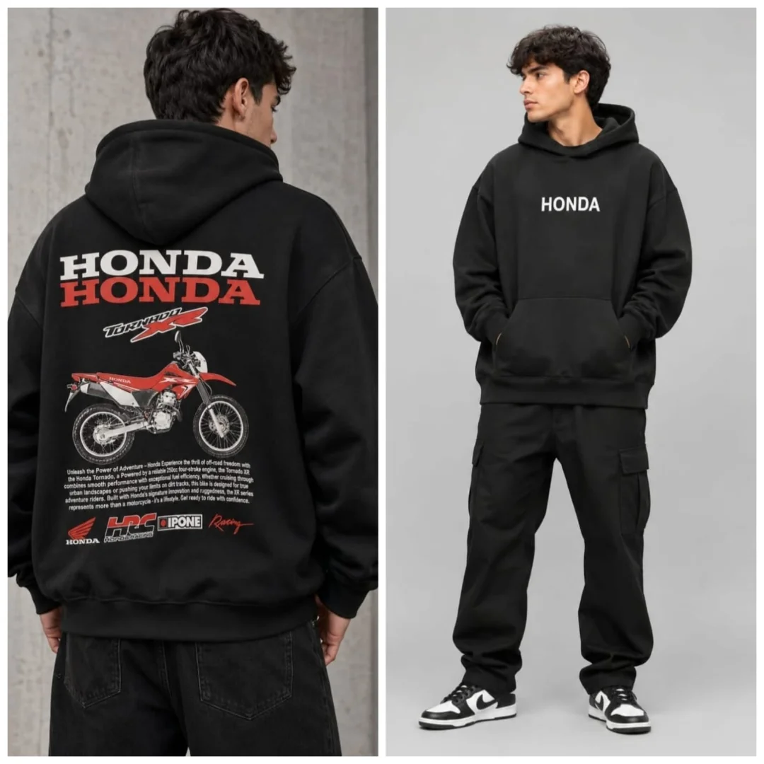 (art:bh02)buzo Oversize Frizado Hombre - Imagen 5