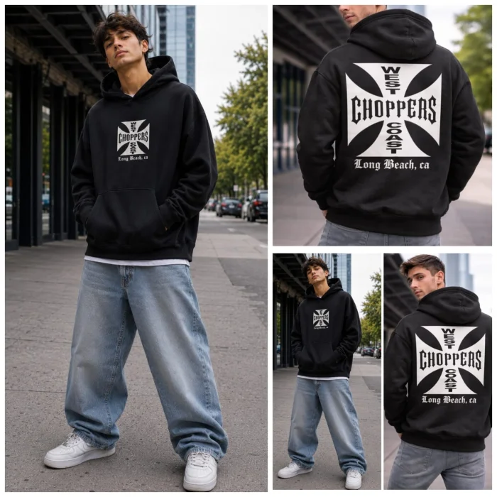(art:bh03)buzo Oversize Frizado Hombre