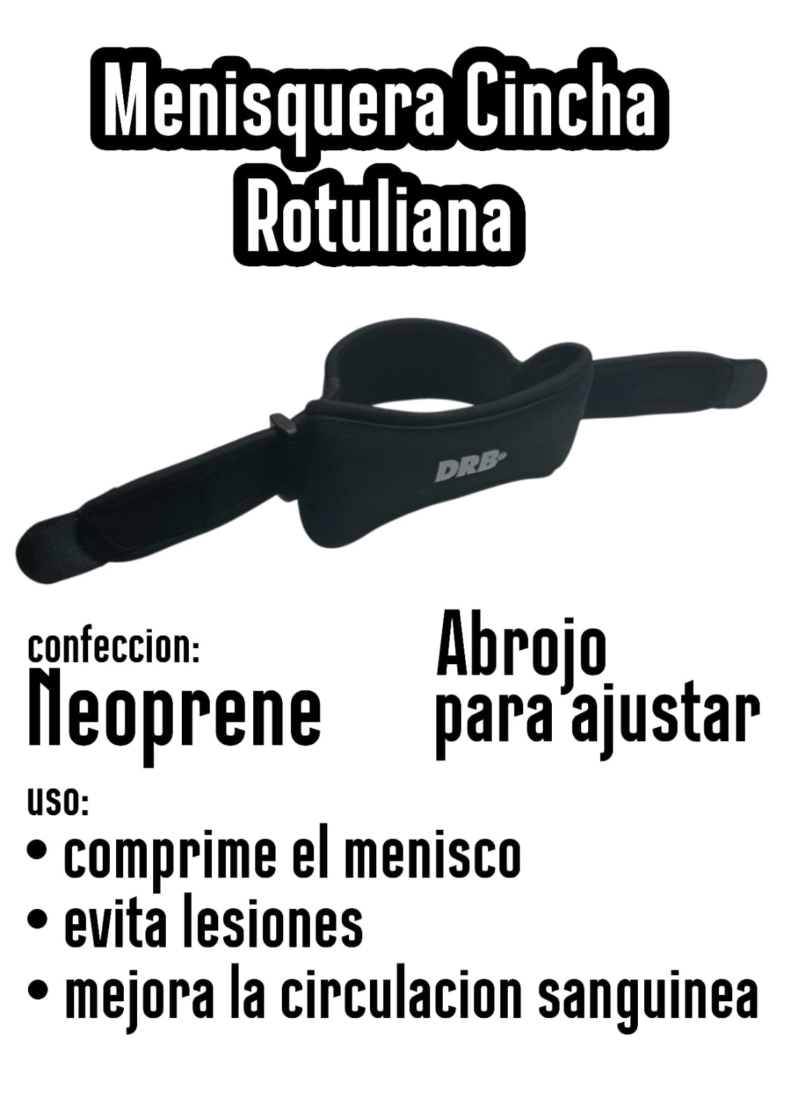 Menisquera Cincha Rotuliana - Imagen 2