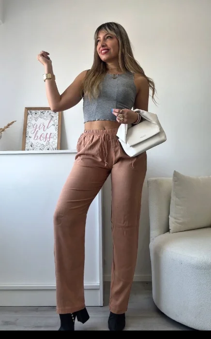Pantalón Lino Spandex