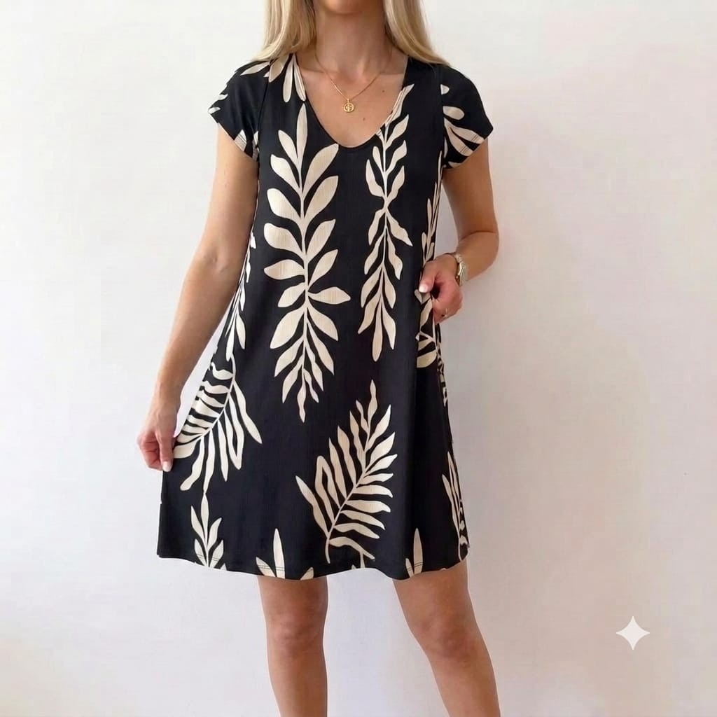 Vestido de Morley Evase Manga Corta - Imagen 5