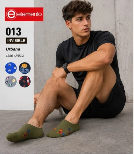 (art:013) Elemento Invisible Estampadas Hombre