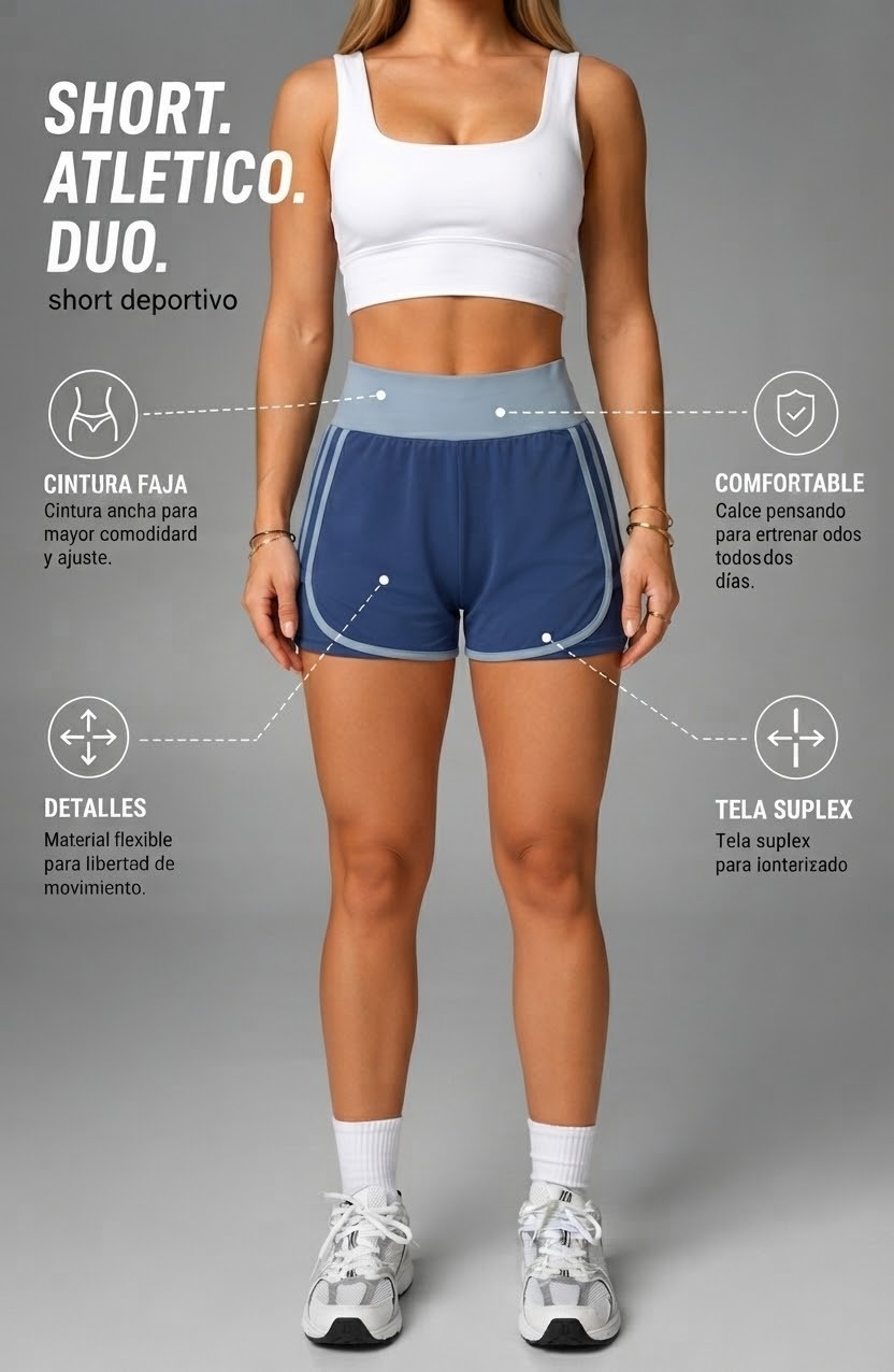 Short Duo Atletico - Imagen 2
