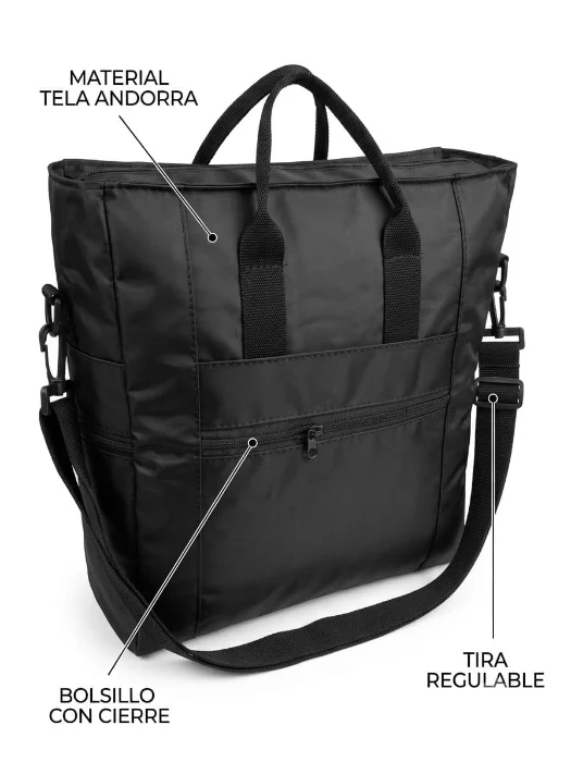 Cartera Morral Amplia Tela Andorra.