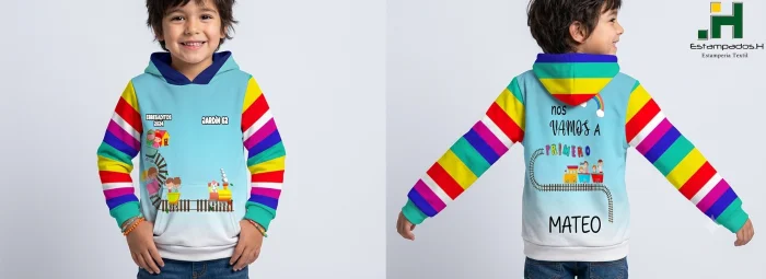 Camperas Egresaditos Modelo Full Print