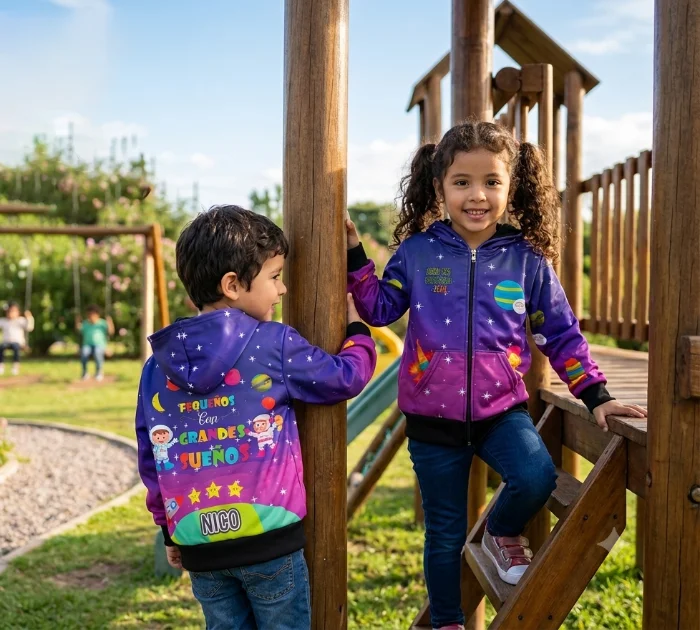 Camperas Egresaditos Modelo Full Print