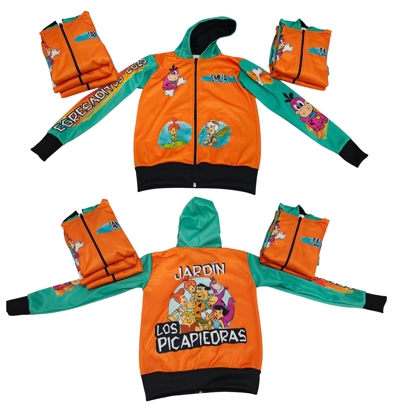 Camperas Egresaditos Modelo Full Print - naranj.jpg