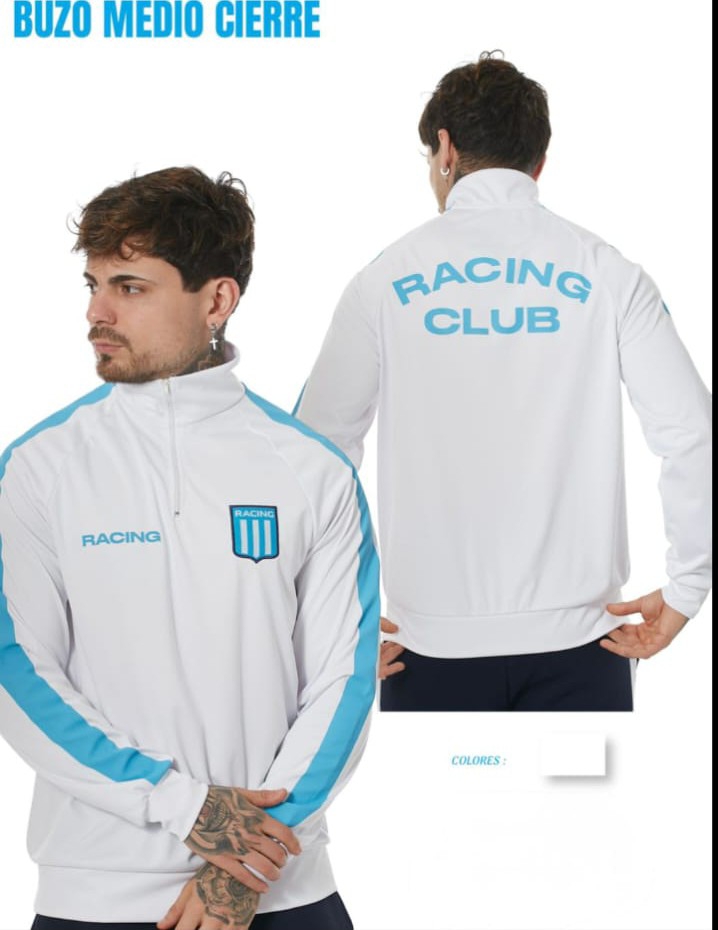 Buzo Medio Cierre Racing Club - Imagen 2