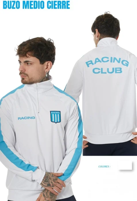 Buzo Medio Cierre Racing Club