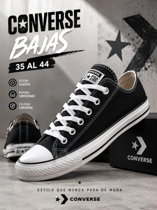 Convers_zapatillas Bajas (por Pedido)