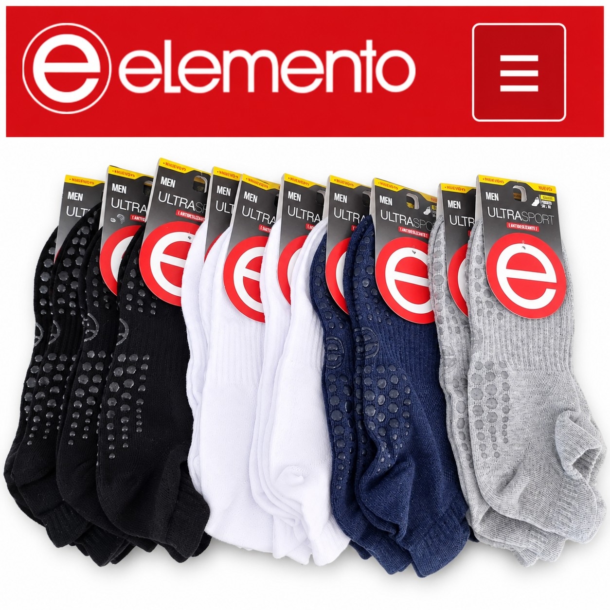 (art:662) Elemento, Soquete Antideslizante Hombre - Imagen 7