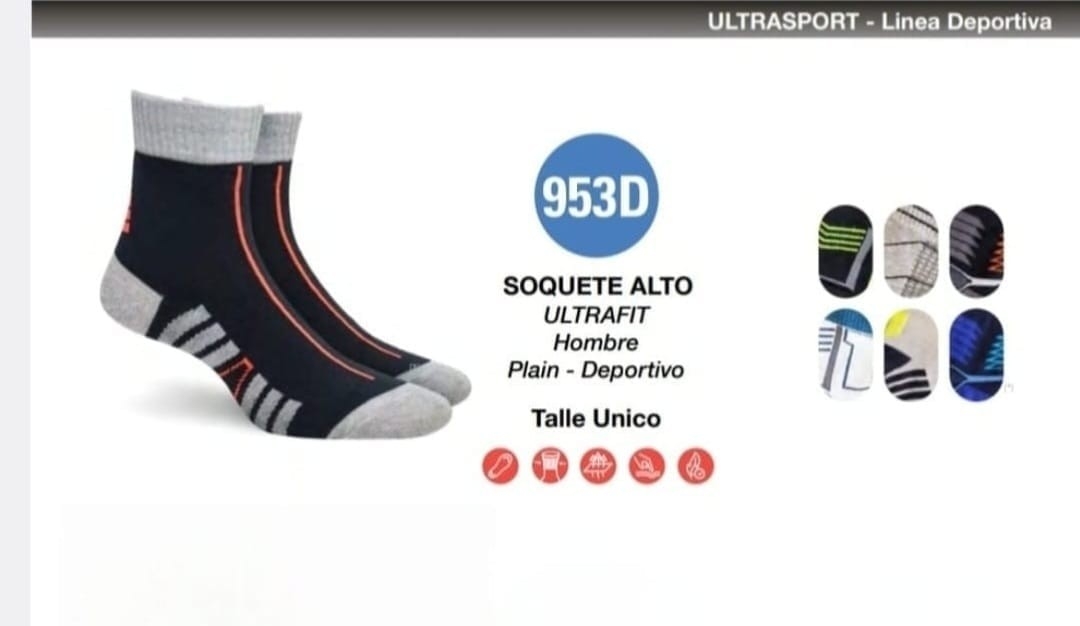 (art:953d) Elemento Soquete Deportivo Hombre - Imagen 3