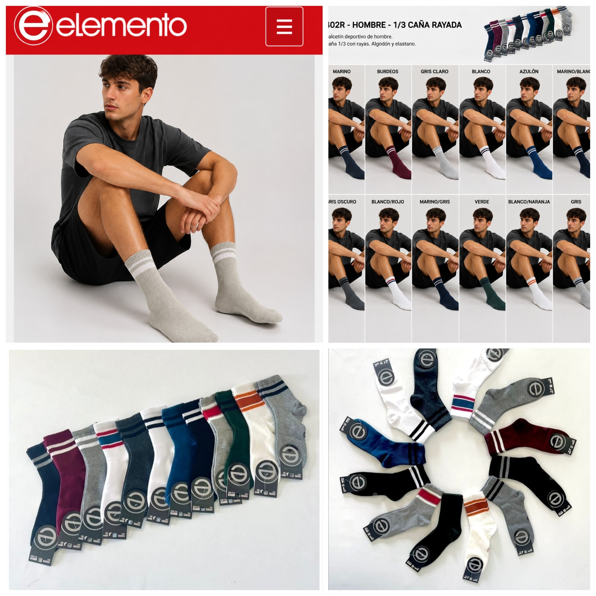 (art:402r) Elemento 1/3 Caña Rayada Hombre - Imagen 1