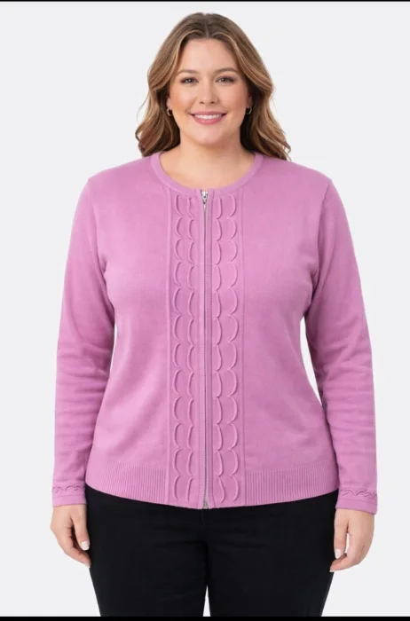 Campera Media Luna Hilo Laicra T. u  por Pedido
