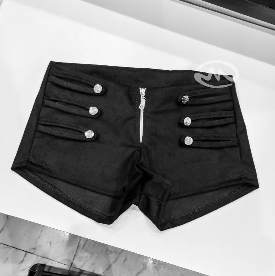 Short Tiro bajo de Gamuza - Imagen 2