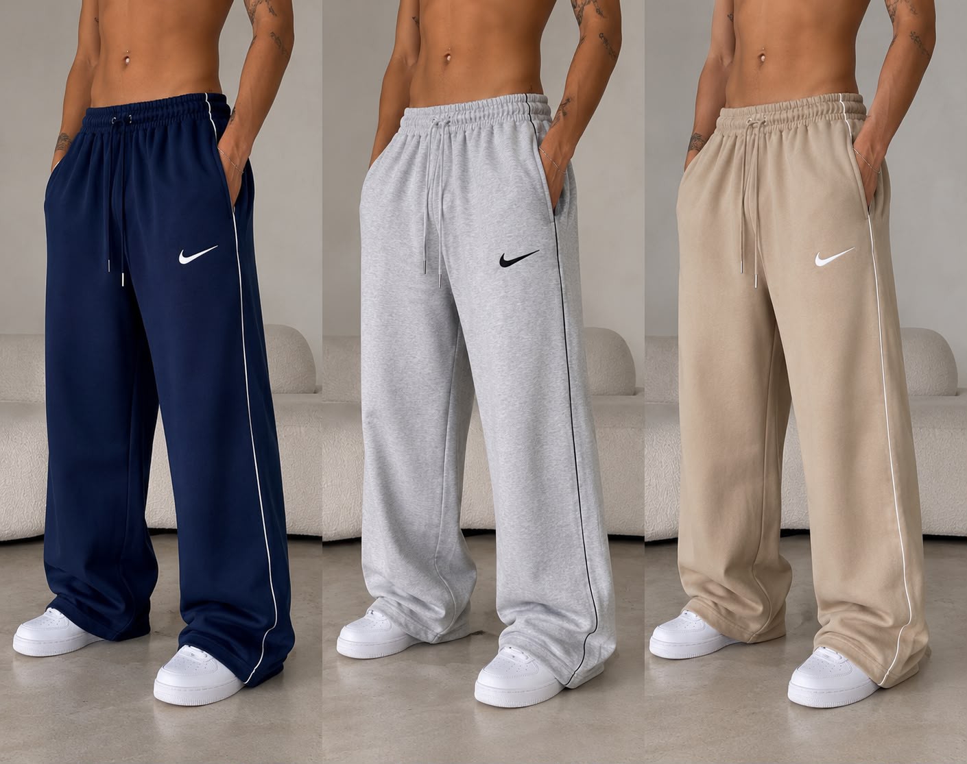 /baggy Unisex Algodon Bordado Premium - Imagen 2