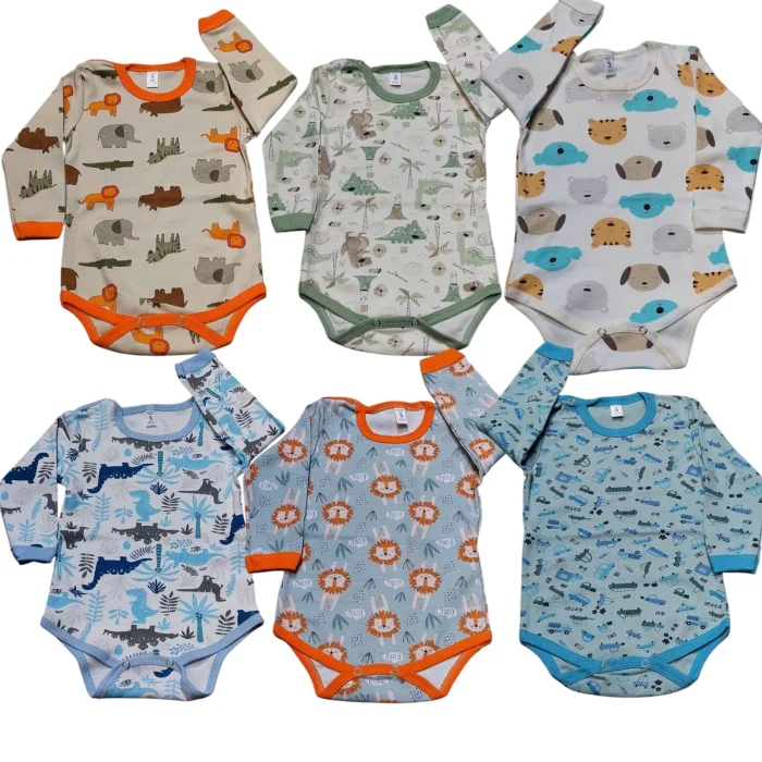 Body de Bebe Algodón Estampado