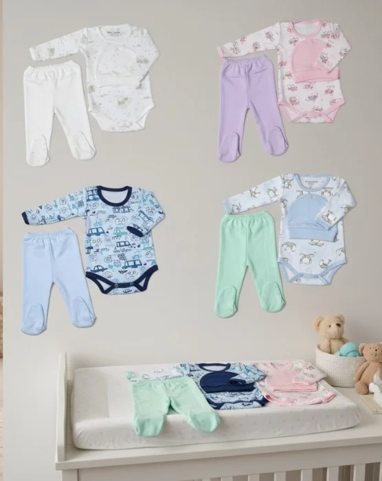 Conjunto Body de Bebe y Beba
