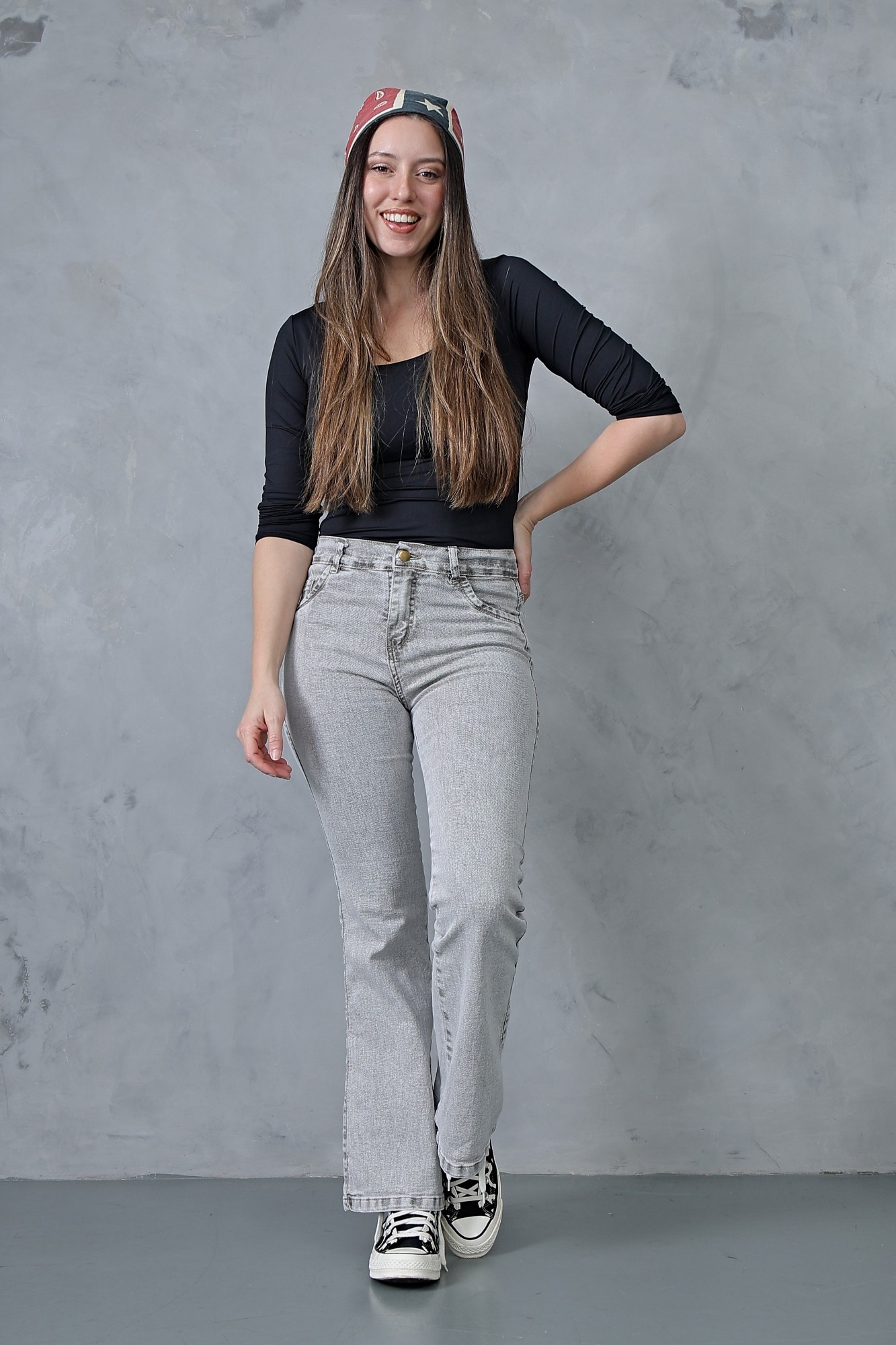 Oxford Gray Ceniza! Elastizado - Imagen 2