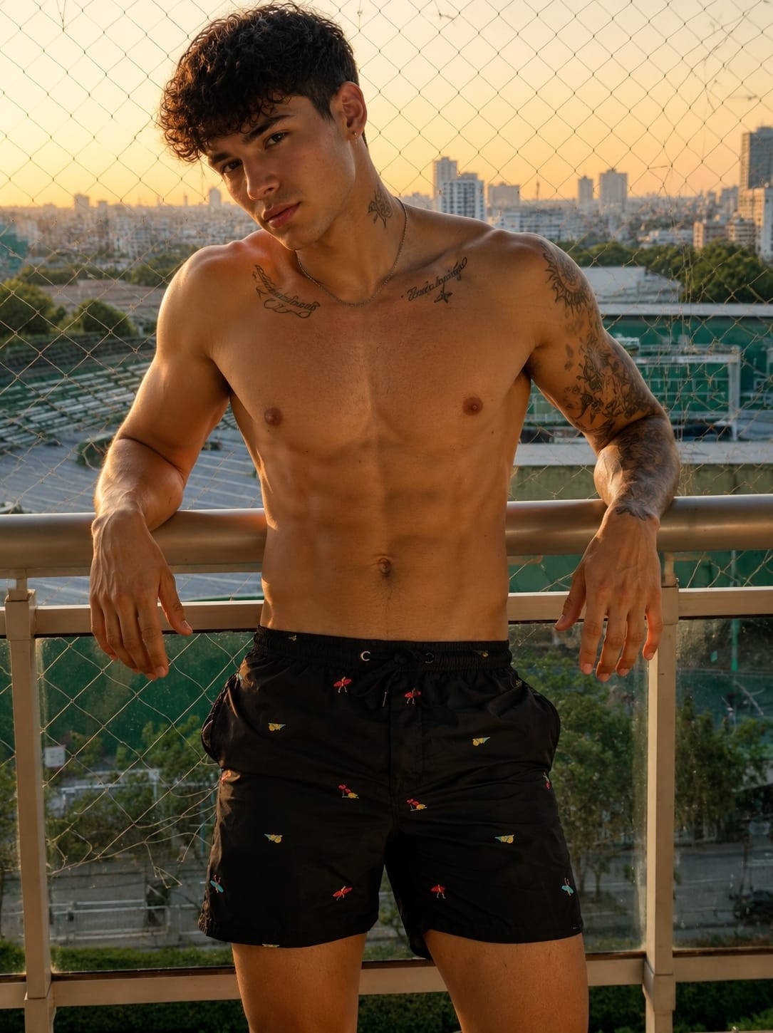 (art:mlach1) Malla Lacos, Hombre Estampada - Imagen 5