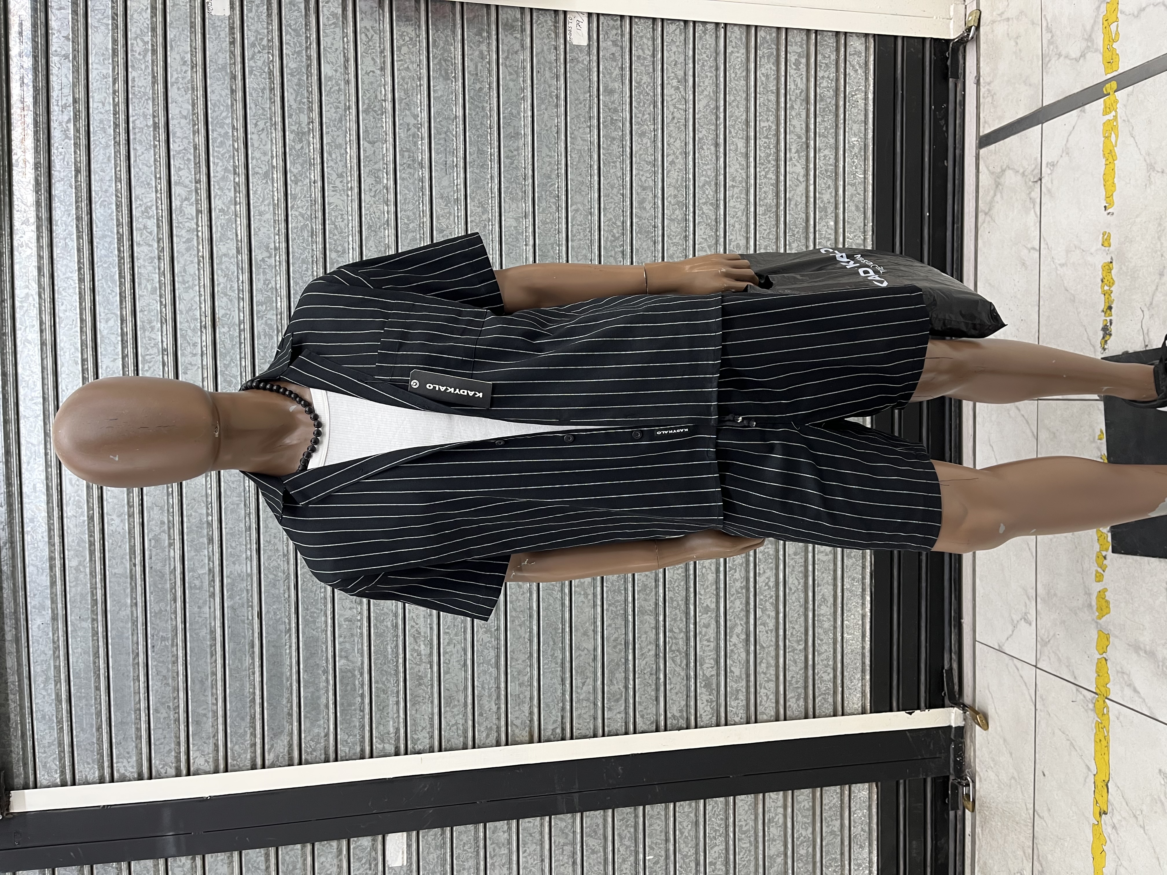 Camisa Cuello Cubano de Lino Sastrero Elastizado Hombre Manga Corta - 3556E156-45B1-4092-A46D-891D4EE139A3.jpeg