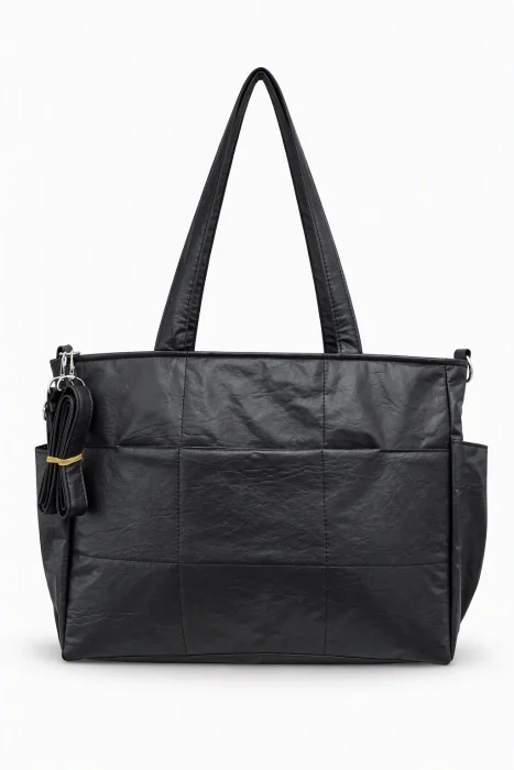 Tote Bag Bolsillo Pu