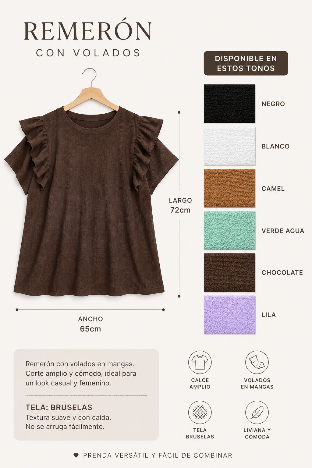 Remeron Curvy Voladitos - Imagen 3