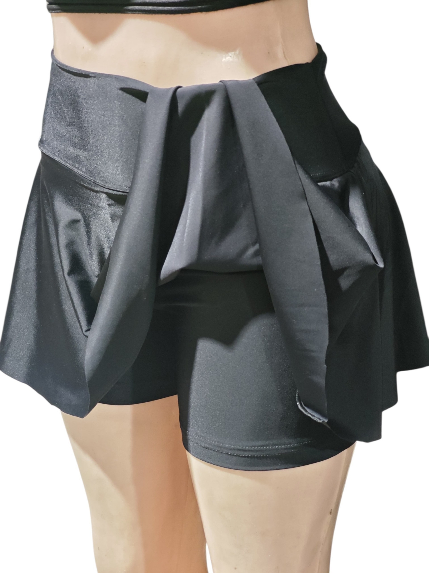 Short Pollera Nylon Yoga - Imagen 2