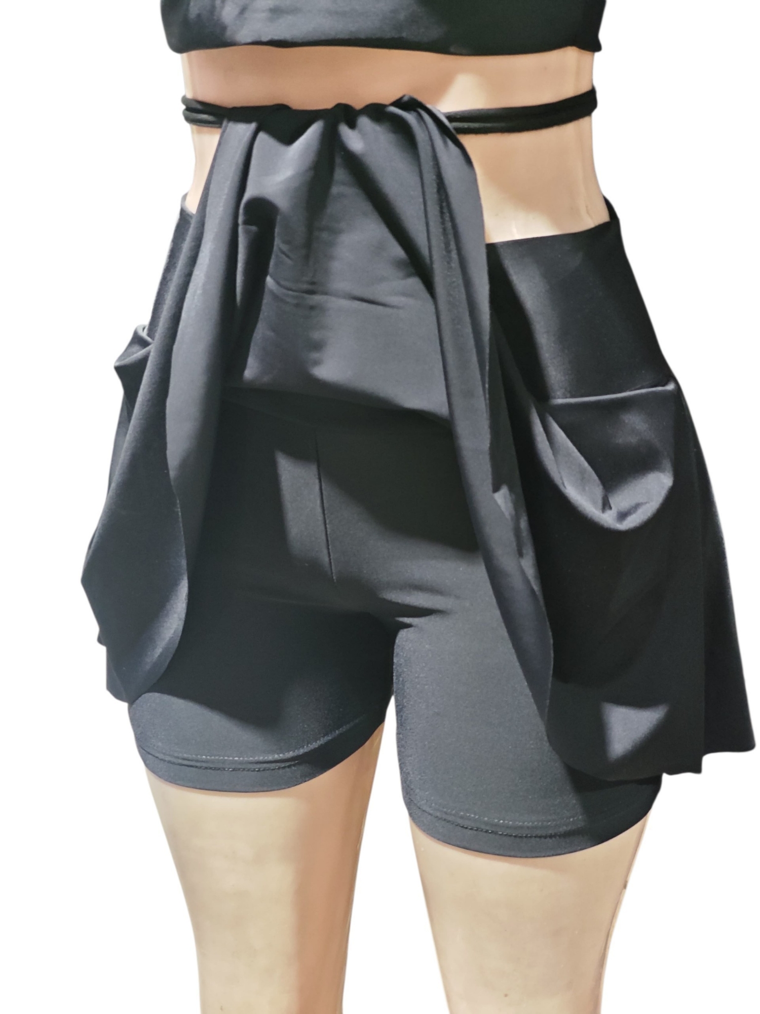 Short Pollera Nylon Yoga - Imagen 3