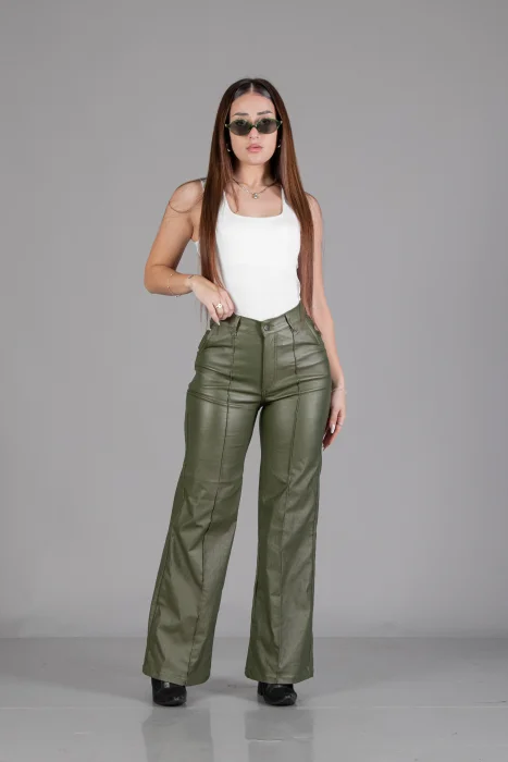Wideleg Engomado C/ Pliegue Bol. Del. Chino Militar  #calceperfecto