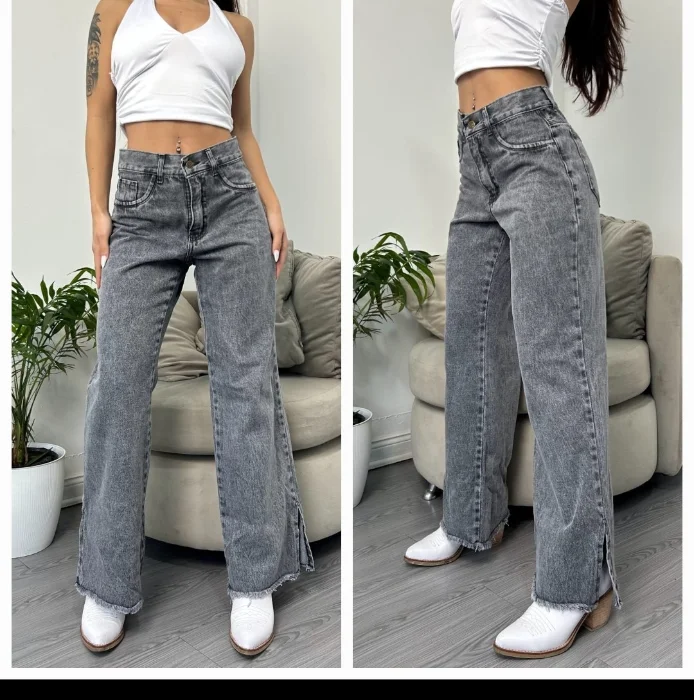 Wide Leg Tajo Solo por Curvas