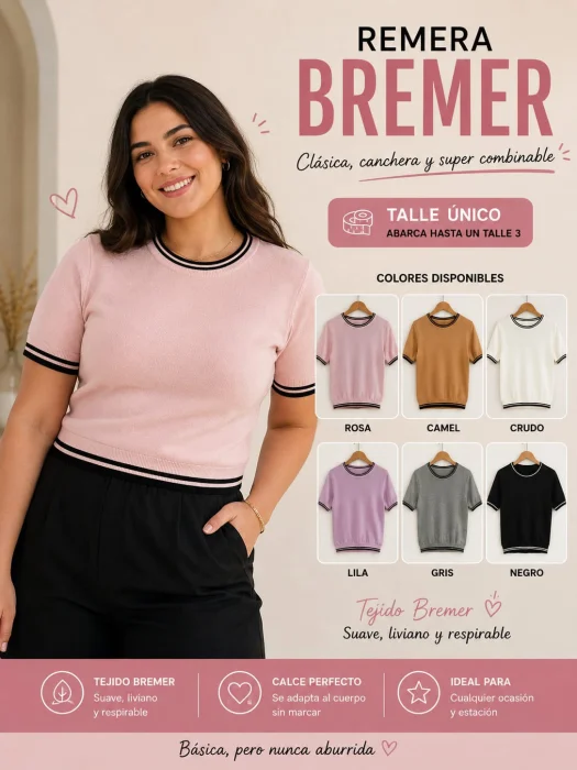 Remeras Bremer