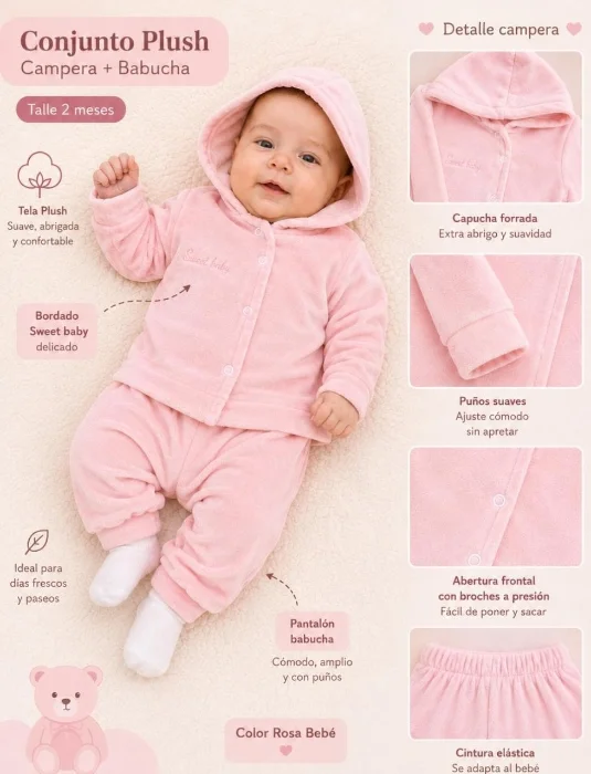 Conjunto de Plush Recién Nacido