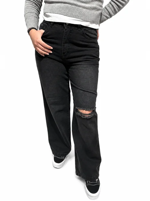 Wide Leg con Tajo