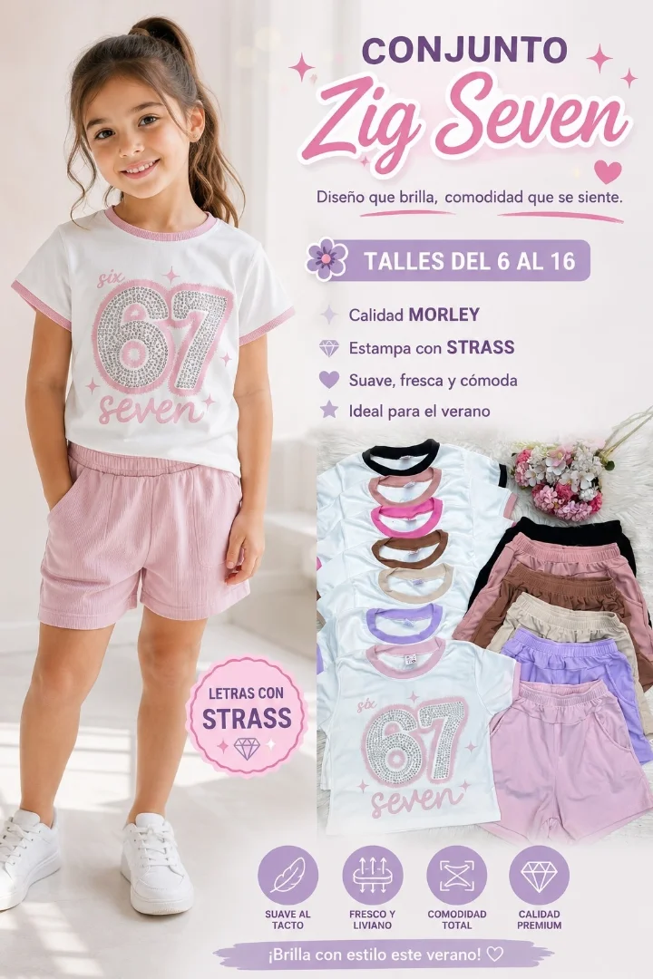 Conjunto Nena Sex Seven - Imagen 1