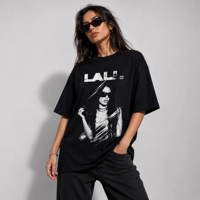 Remera Oversize "lali Rock" Adulto