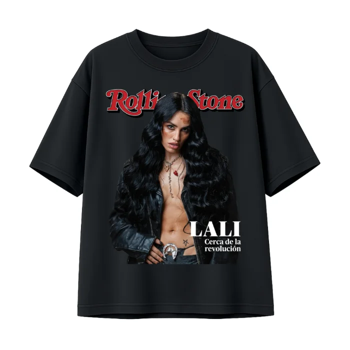 Remera Oversize "lali Rolling Stone" Adulto