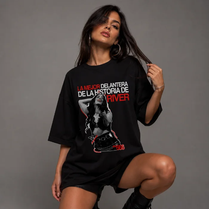Remera Oversize "lali la Mejor Delantera" Adulto