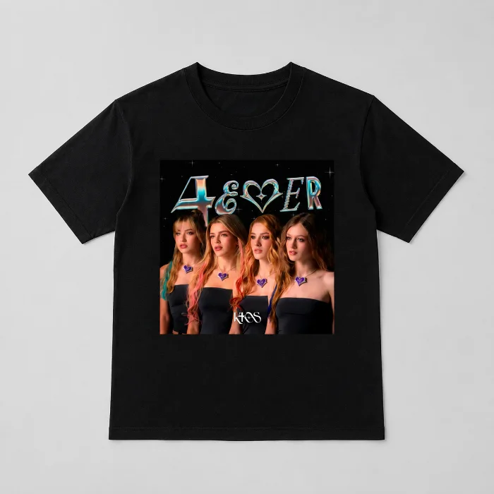 Remera "k4os Kaos" Algodon Peinado Manga Corta