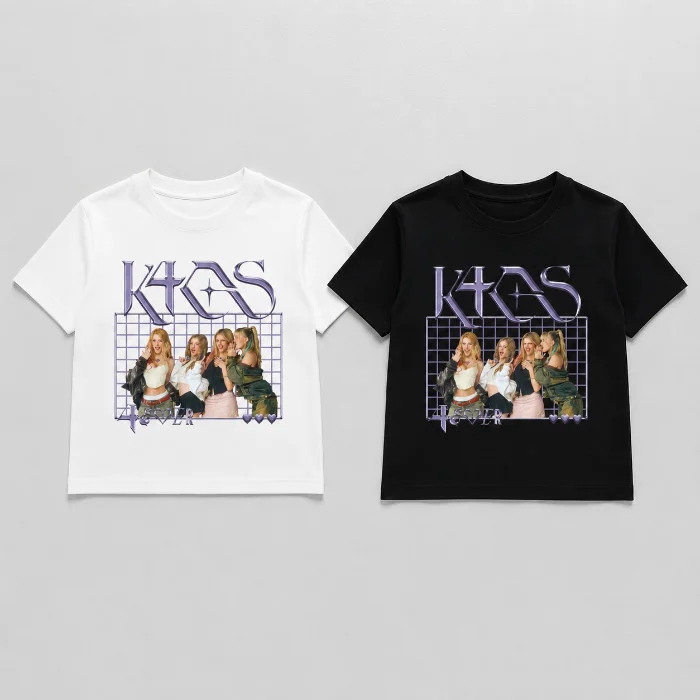 Remera "k4os 4ever" Algodon Peinado