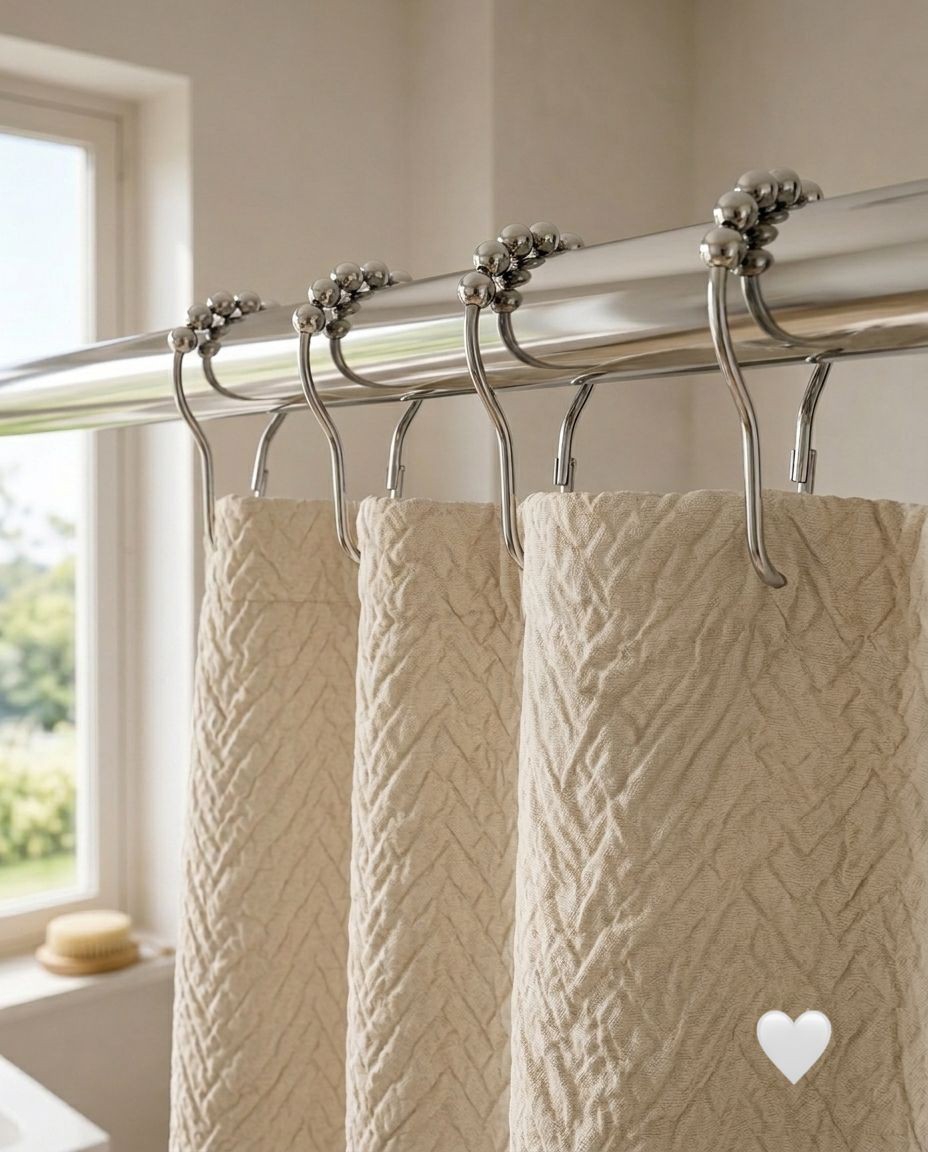 Cortina de Baño+ Ganchitos 
marca Destiny Home 
por Mayor 
$18.000 - Imagen 4