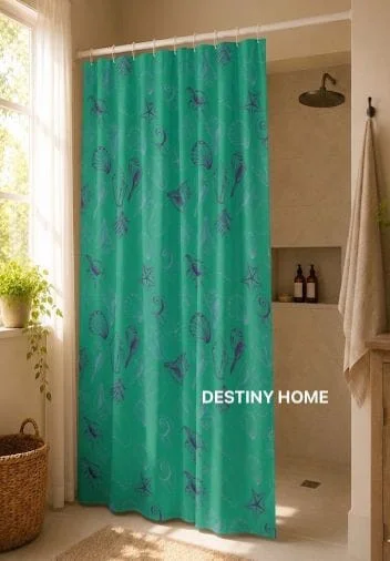 *cortinas de Baño Razo 
estampadas 
mide 170x180 Cm 
marca Destiny Home