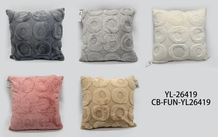 Fundas de Almohadas 
decorativas
pelo de Conejo 
marca City Blanco 
por Mayor
$10.000