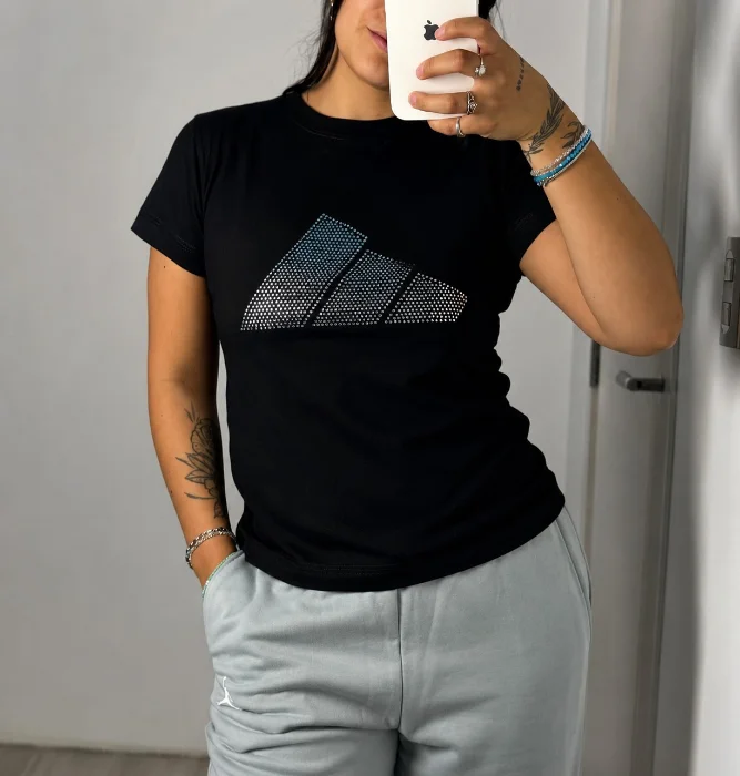 Art.remera Algodón Peinado 24.1 Strass