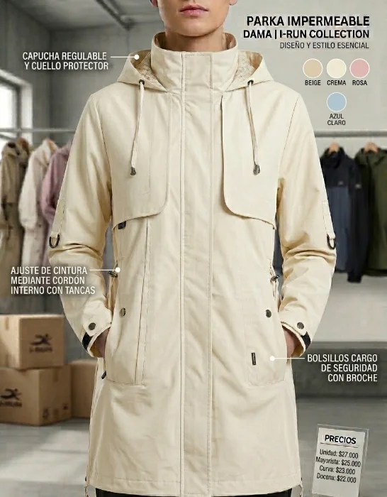 Piloto Impermeable Rompevientos Irun