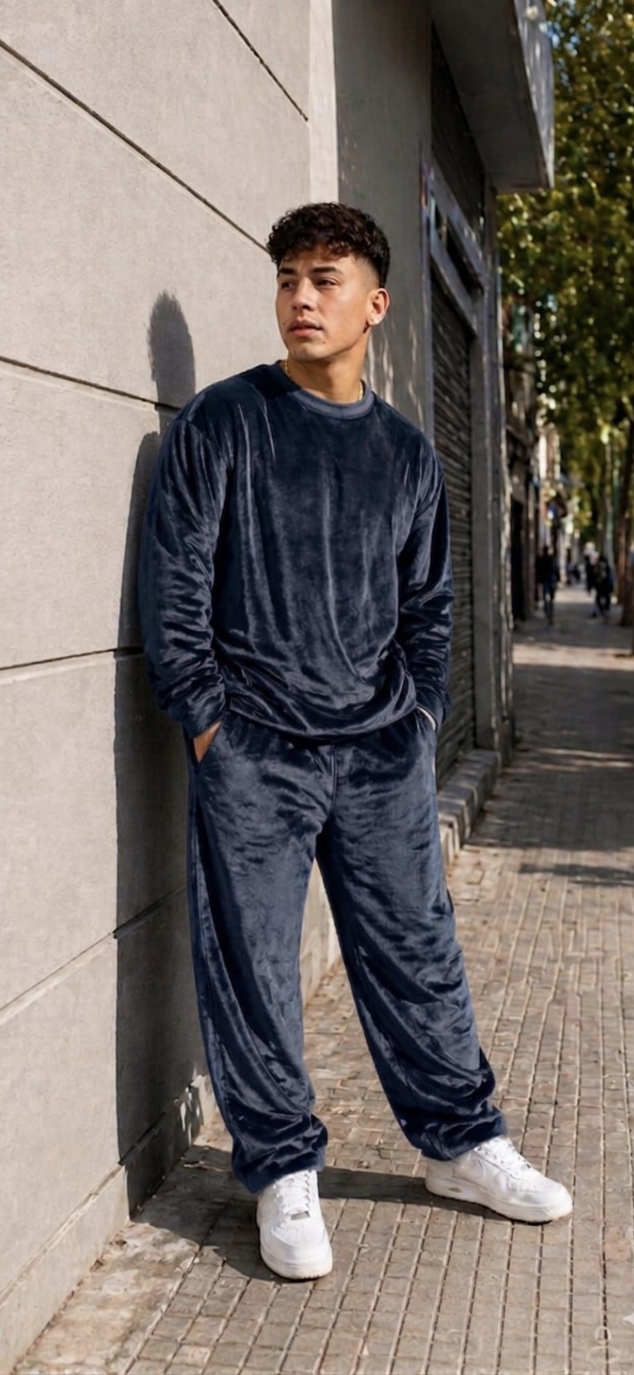 Conjuntos Plush Hombre Invierno - Imagen 3